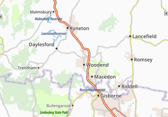 Woodend Map