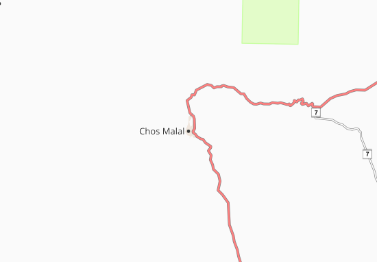 Chos Malal Map