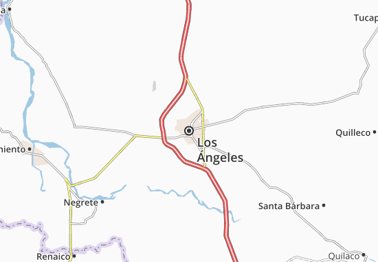 Karte Stadtplan Los Ángeles
