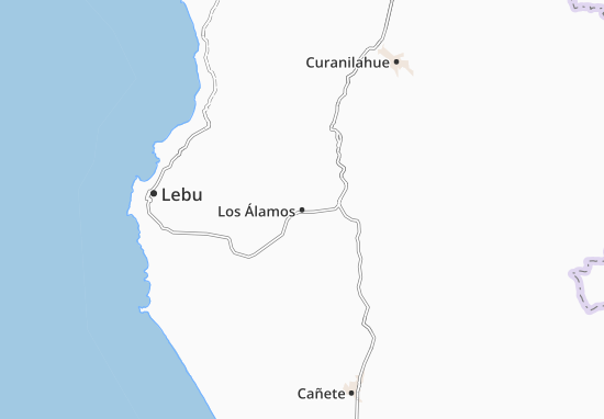 Kaart Plattegrond Los Álamos