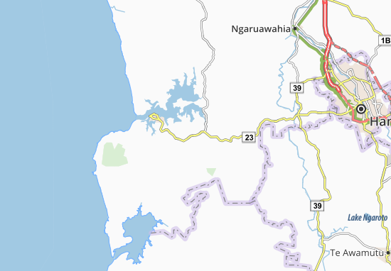 Karte Stadtplan Te Uku