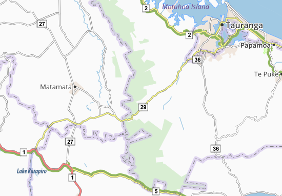 Kaimai Map