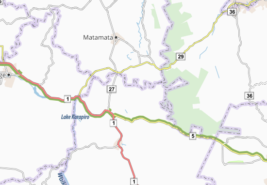 Karte Stadtplan Waiomou