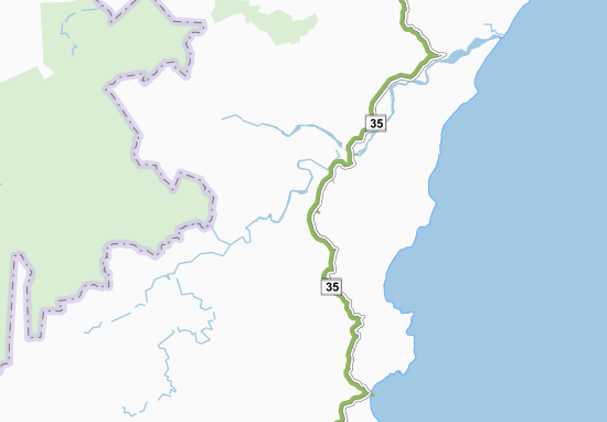 Karte Stadtplan Aorangi