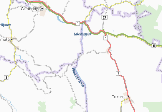 Arapuni Map