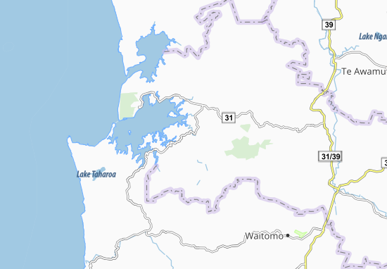 Hauturu Map