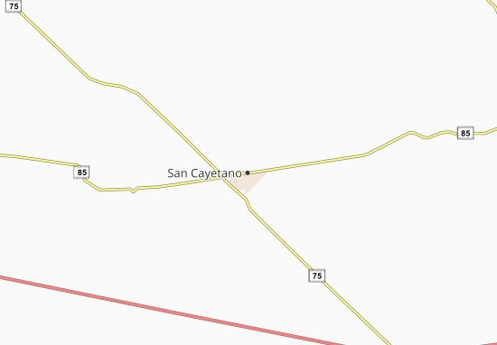 San Cayetano Map