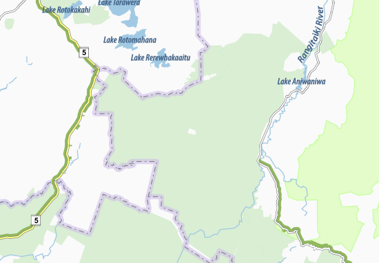 Kaingaroa Forest Map