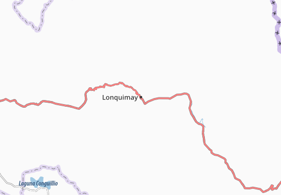 Kaart Plattegrond Lonquimay
