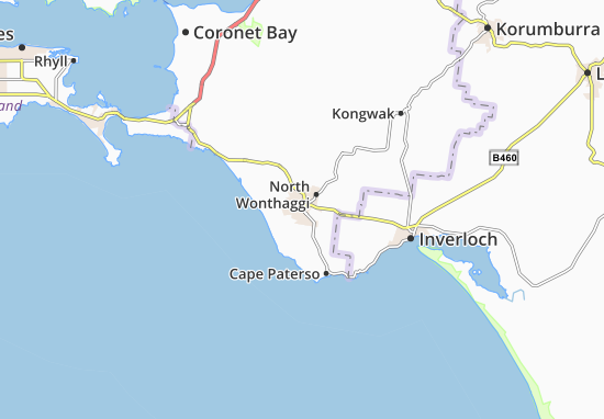 Wonthaggi Map