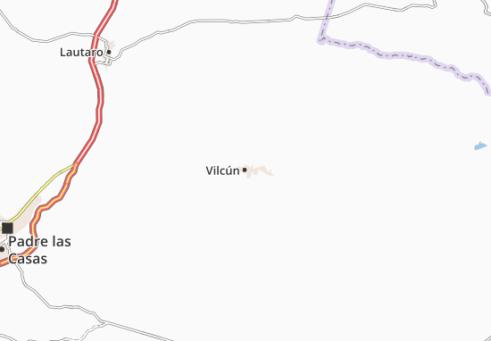 Kaart Plattegrond Vilcún