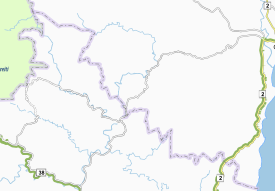 Karte Stadtplan Tiniroto