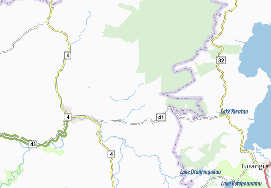 Karte Stadtplan Oruaiwi