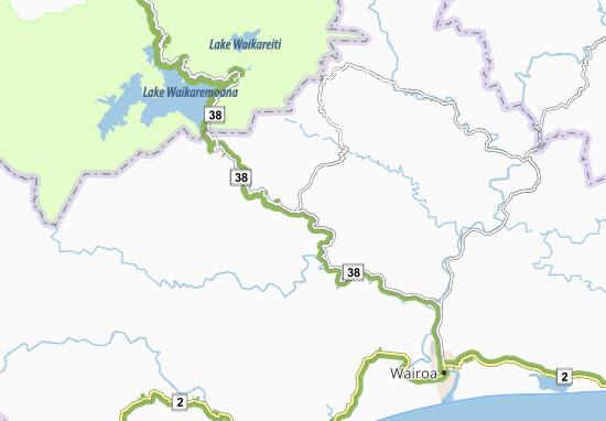 Mapa Omahanui