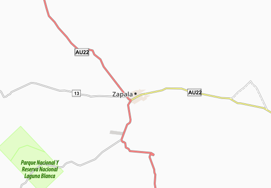 Zapala Map