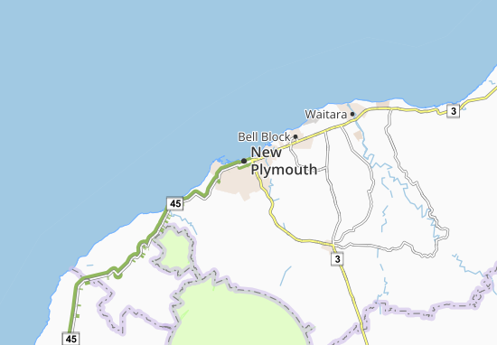 New Plymouth Map