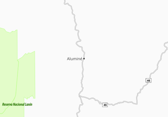 Mapa Aluminé