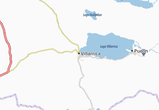 Karte Stadtplan Villarrica