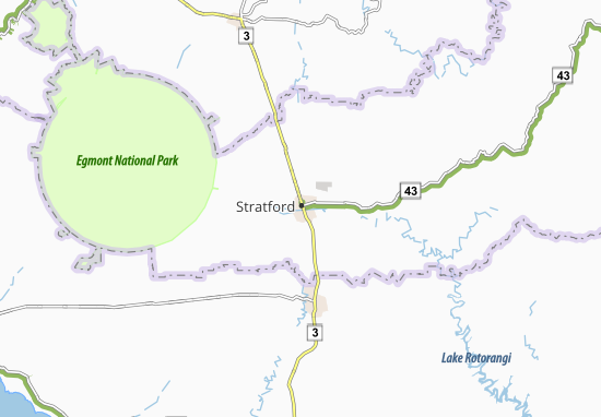 Kaart Plattegrond Stratford