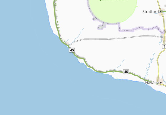 Kaart Plattegrond Pihama
