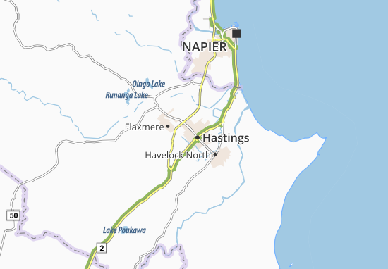 Carte-Plan Hastings