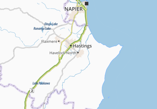 Carte-Plan Havelock North