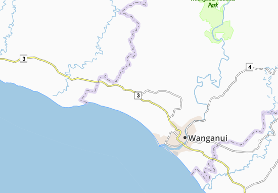 Karte Stadtplan Kai-Iwi
