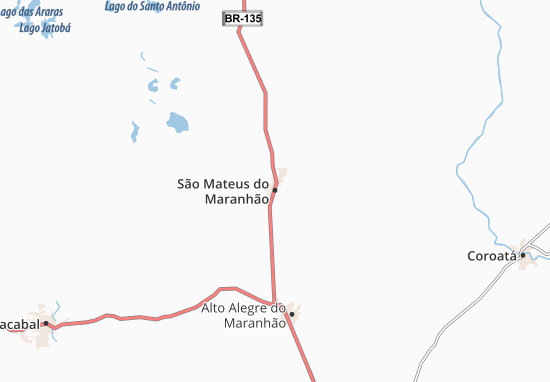 São Mateus do Maranhão Map