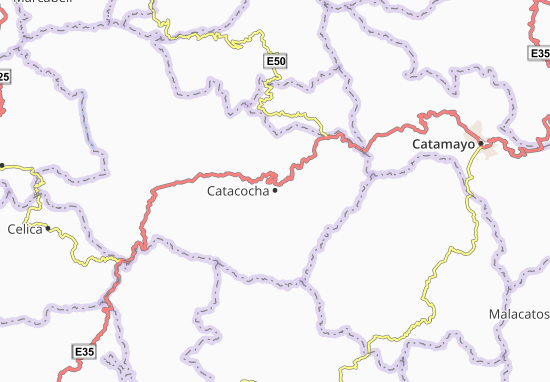 Mapa Catacocha
