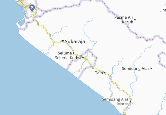 Karte Stadtplan Seluma-Kodya