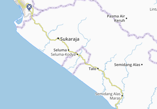 Kaart Plattegrond Seluma