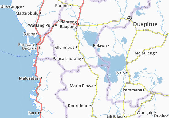 Panca Lautang Map
