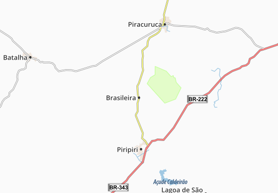 Mapa Brasileira