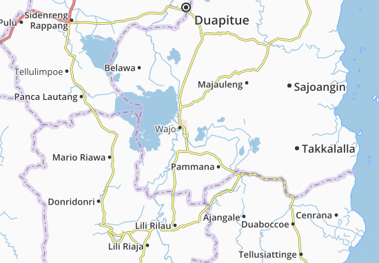 Mapa Kota Sengkang