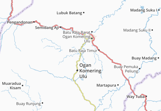 Karte Stadtplan Sosoh Buay Rayap