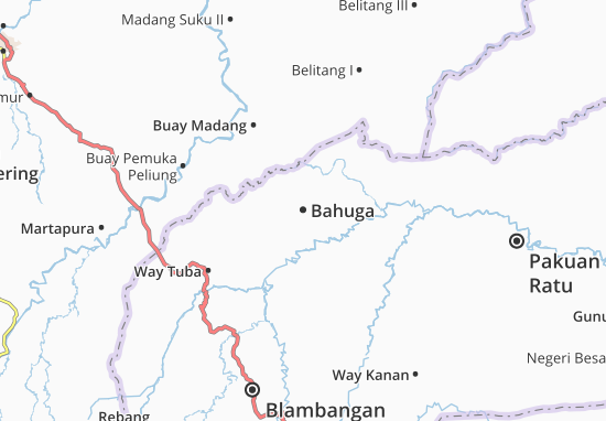Kaart Plattegrond Bahuga