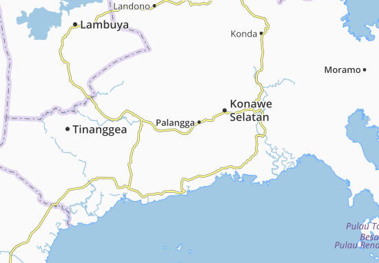 Kaart Plattegrond Palangga