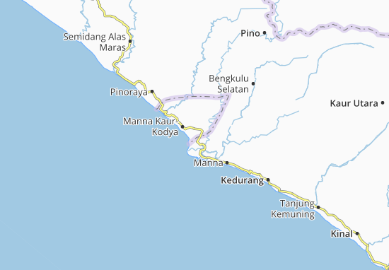 Kaart Plattegrond Manna Kaur-Kodya