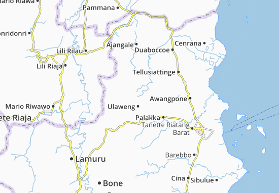 Mapa Ulaweng