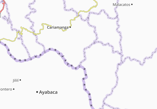 Kaart Plattegrond Sangullín