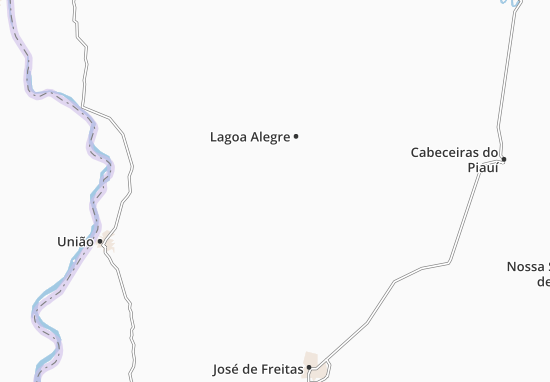 Mapa Lagoa Alegre