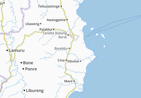 Mapa Barebbo