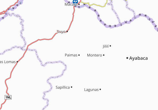 Kaart Plattegrond Paimas