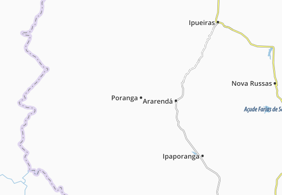Karte Stadtplan Poranga