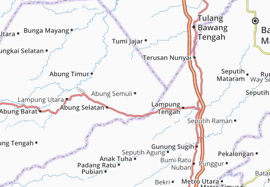 Karte Stadtplan Abung Semuli