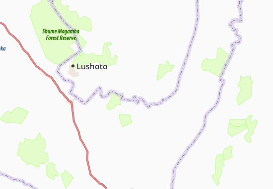 Karte Stadtplan Bumbuli