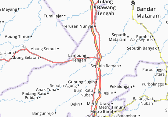 Kaart Plattegrond Way Pengubuan