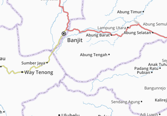 Karte Stadtplan Tanjung Raja 1
