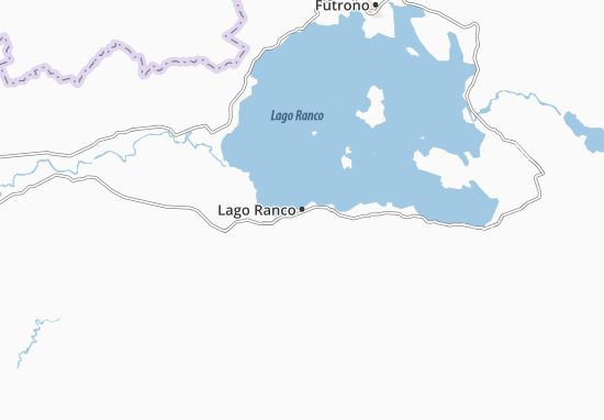 Mapa Lago Ranco