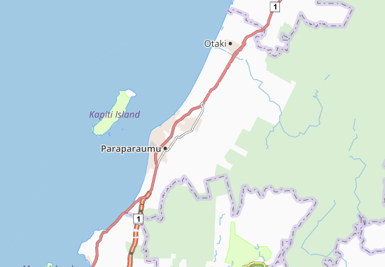 Mapa Waikanae